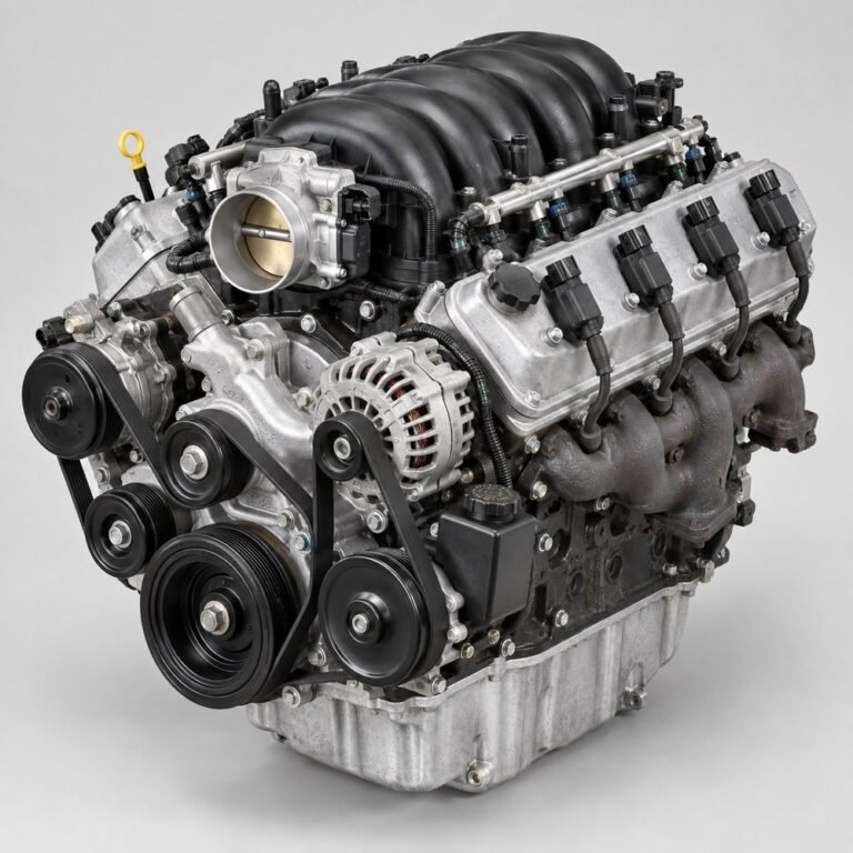 Generated illustration of the GM Gen III Vortec LR4 4.8L V8