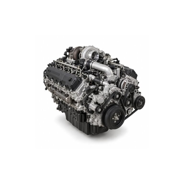 Generated illustration of the GM L5P Duramax 6.6L V8 2017–2023 engine.