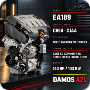 EA189 CBEA CJAA A2L Damos