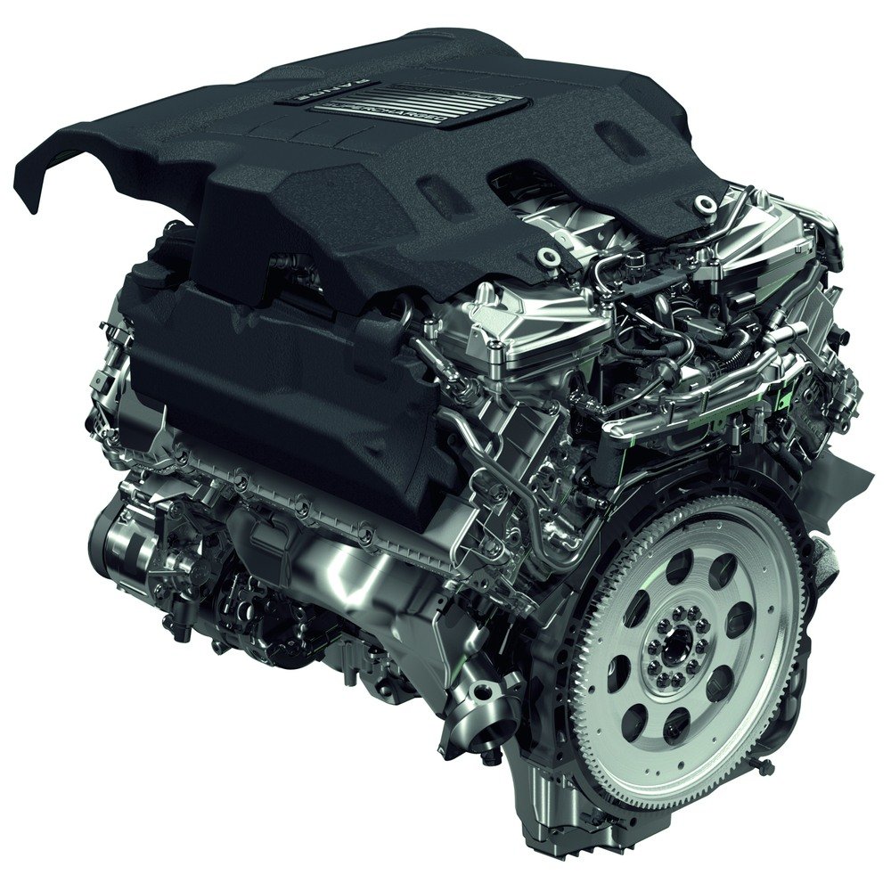 JLR AJ133 5.0-litre supercharged V8 engine
