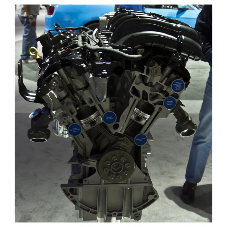 Cyclone 3.7L Ti-VCT cutaway