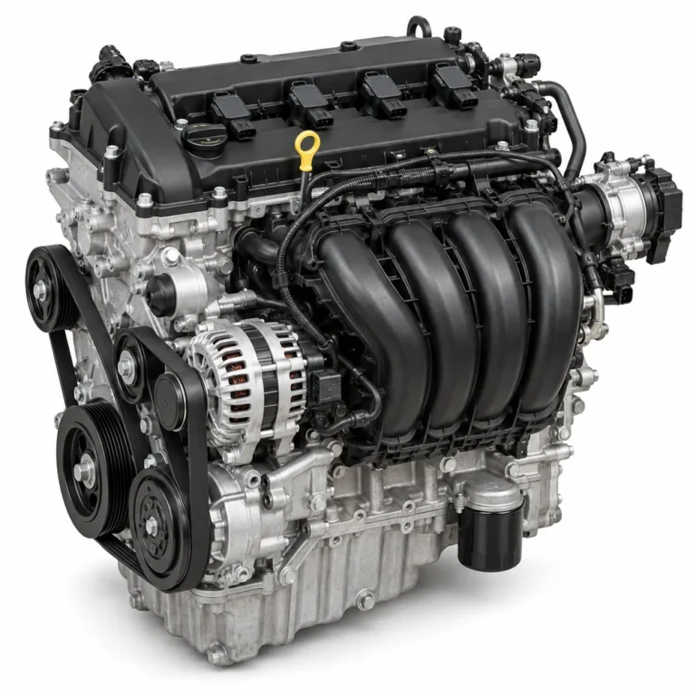 Generated illustration of the Ford 2.5L Duratec I4 engine