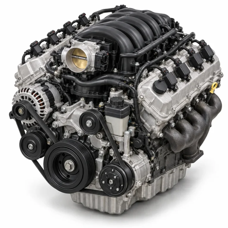 Generated illustration of the Ford 4.6L Modular 2V engine
