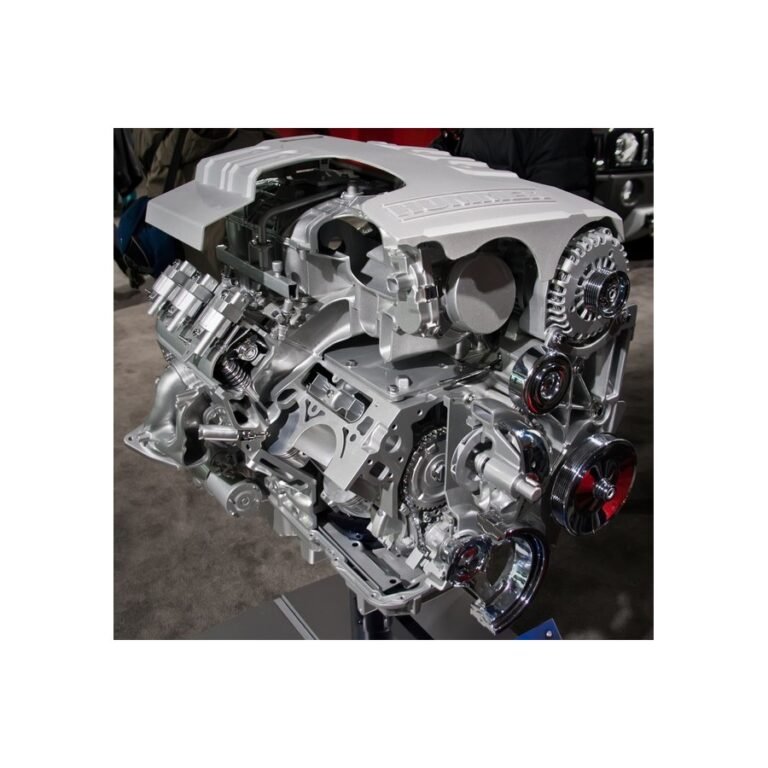 Hummer 6.2L V8 display cutaway, representative of the L92.