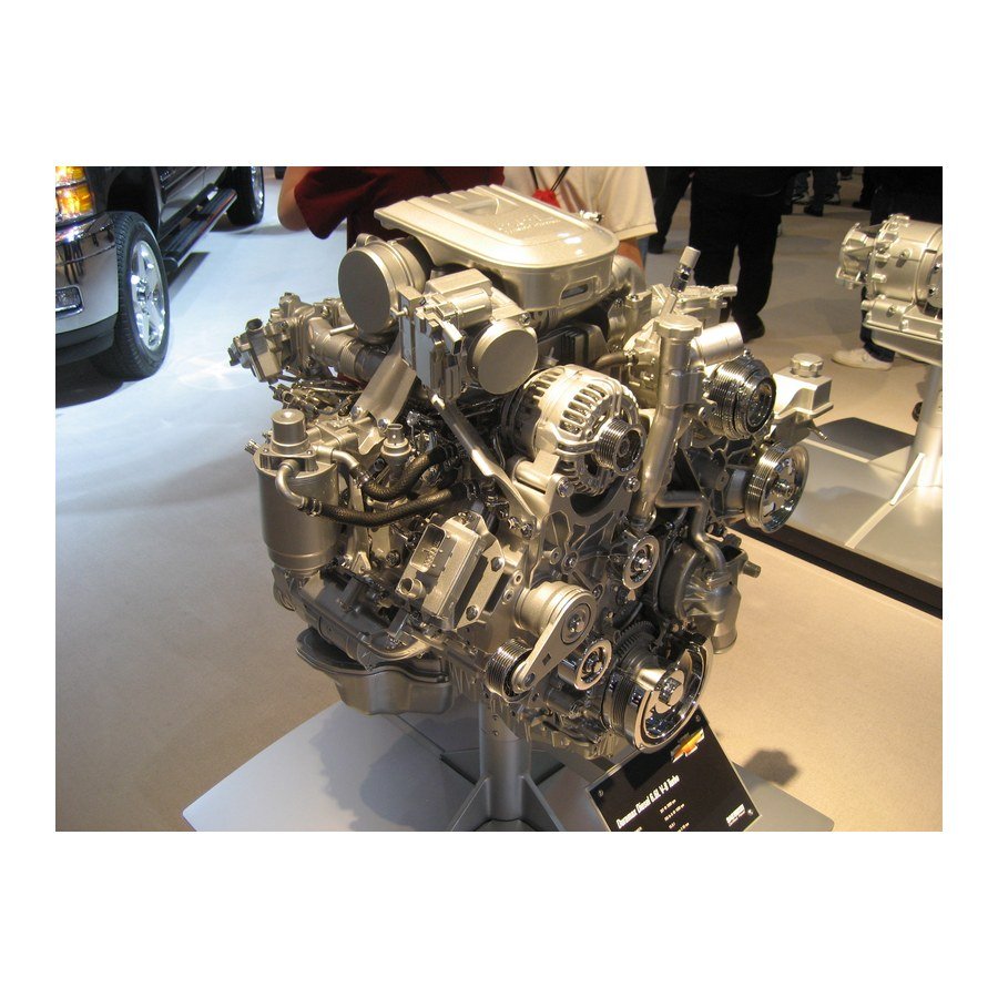 6.6L LML Duramax display engine.